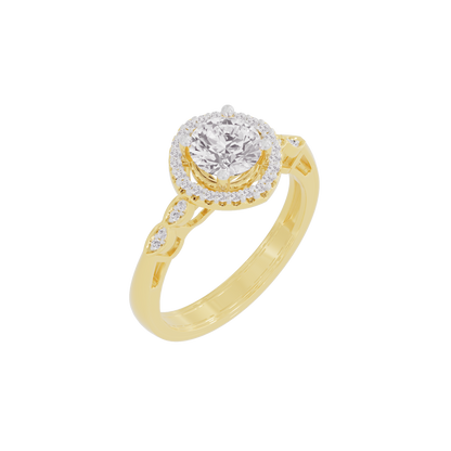 Timeless Trellis Diamond Ring