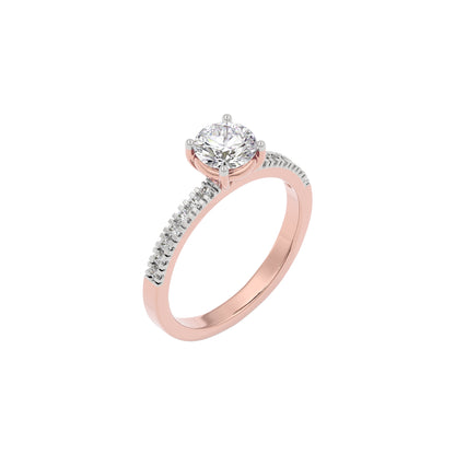 Mystic Monsoon Diamond Ring 18 KT / Rose Gold / 22