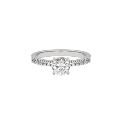 Mystic Monsoon Diamond Ring 18 KT / White Gold / 22