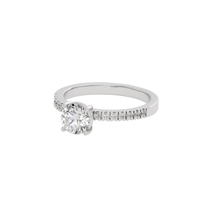 Mystic Monsoon Diamond Ring 18 KT / White Gold / 22