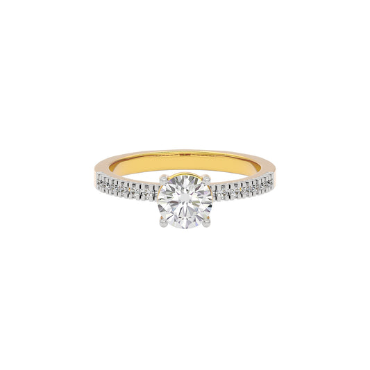 Mystic Monsoon Diamond Ring 18 KT / Yellow Gold / 22