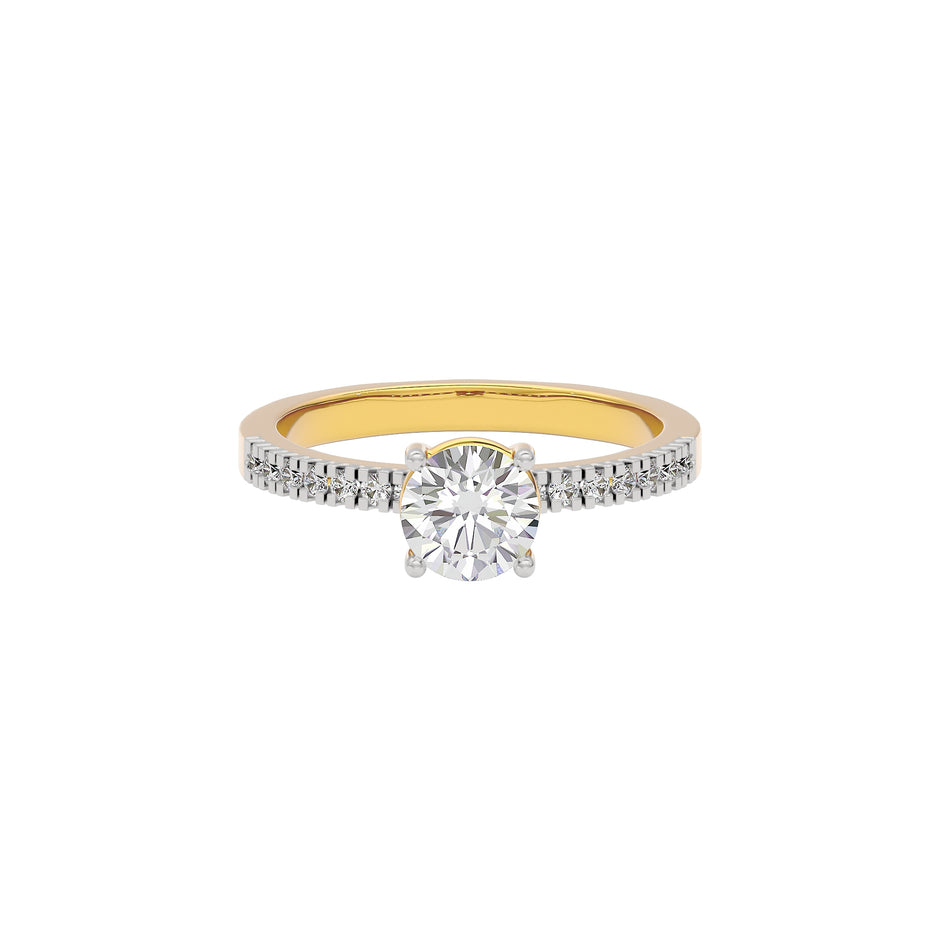 Mystic Monsoon Diamond Ring 18 KT / Yellow Gold / 22