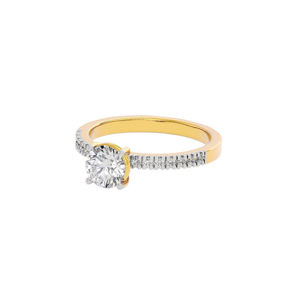 Mystic Monsoon Diamond Ring 18 KT / Yellow Gold / 22