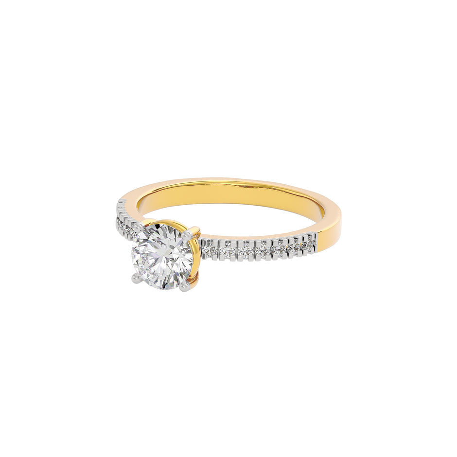 Mystic Monsoon Diamond Ring 18 KT / Yellow Gold / 22