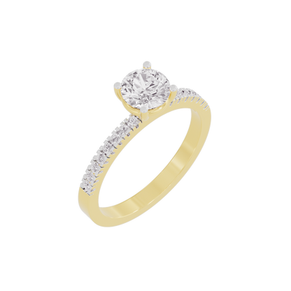 Mystic Monsoon Diamond Ring