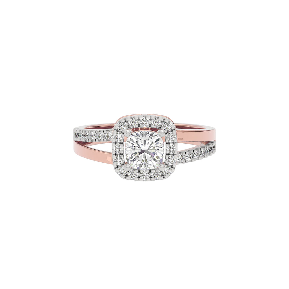 Dazzling Destiny Diamond Ring 18 KT / Rose Gold / 22