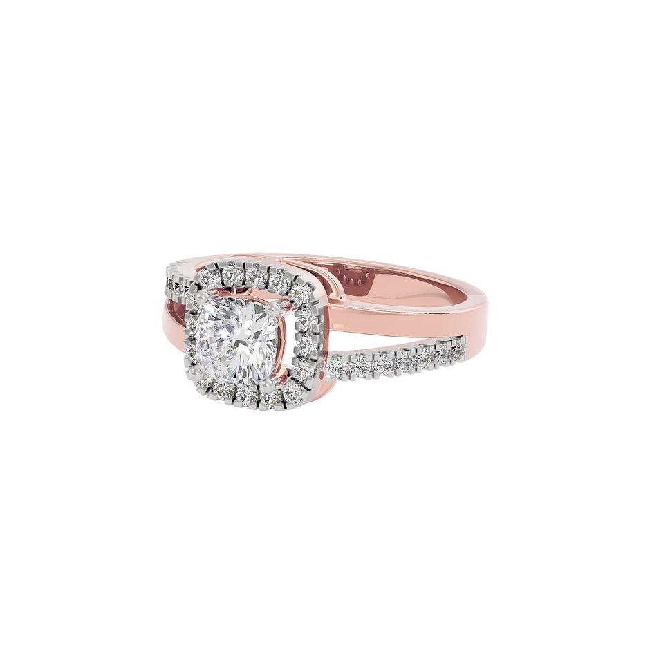 Dazzling Destiny Diamond Ring 18 KT / Rose Gold / 22