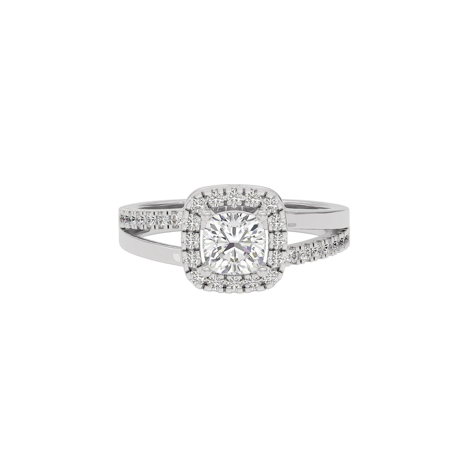 Dazzling Destiny Diamond Ring 18 KT / White Gold / 22