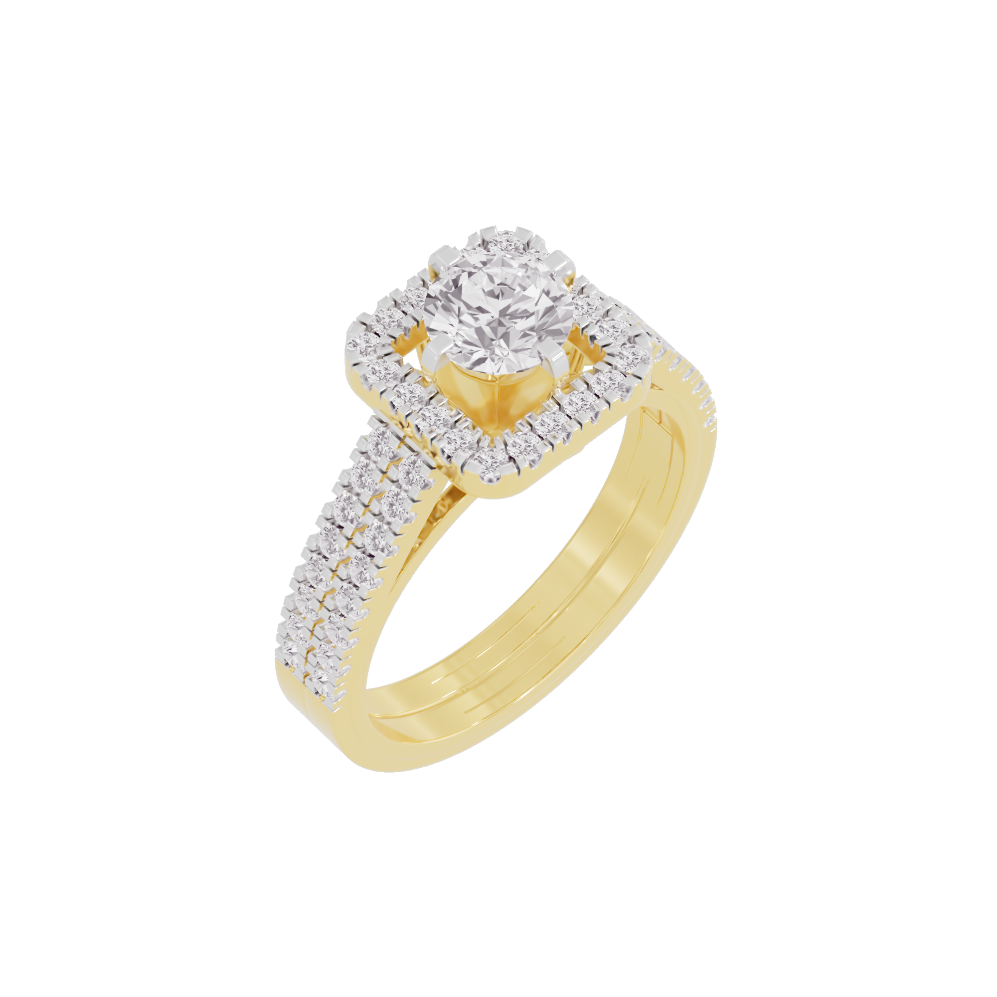 Captivating Cascade Diamond Ring