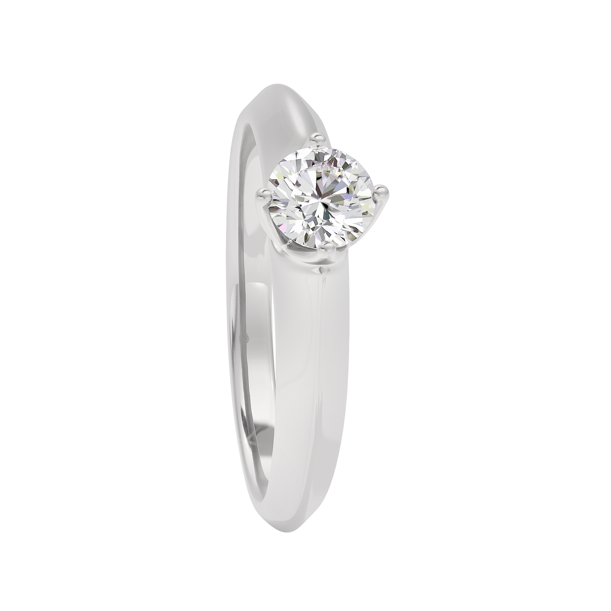 Twinkling Spark Diamond Ring