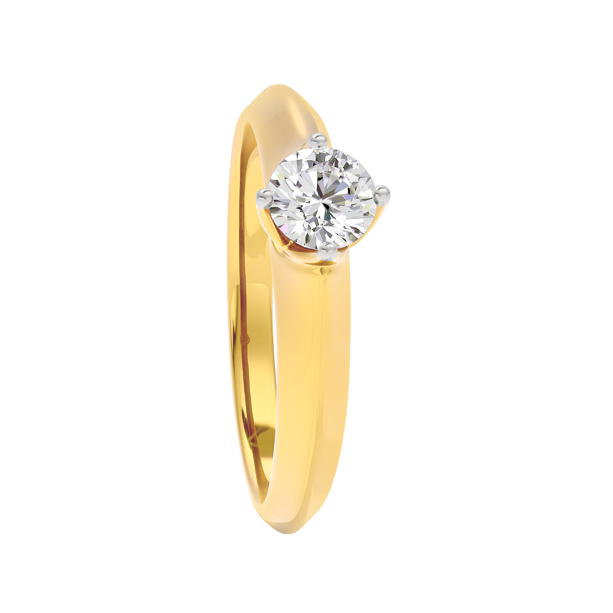 Twinkling Spark Diamond Ring