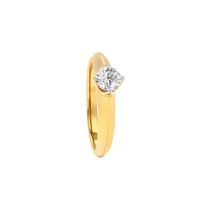 Twinkling Spark Diamond Ring
