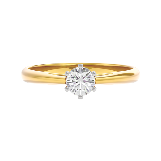 Classic Slender Diamond Ring