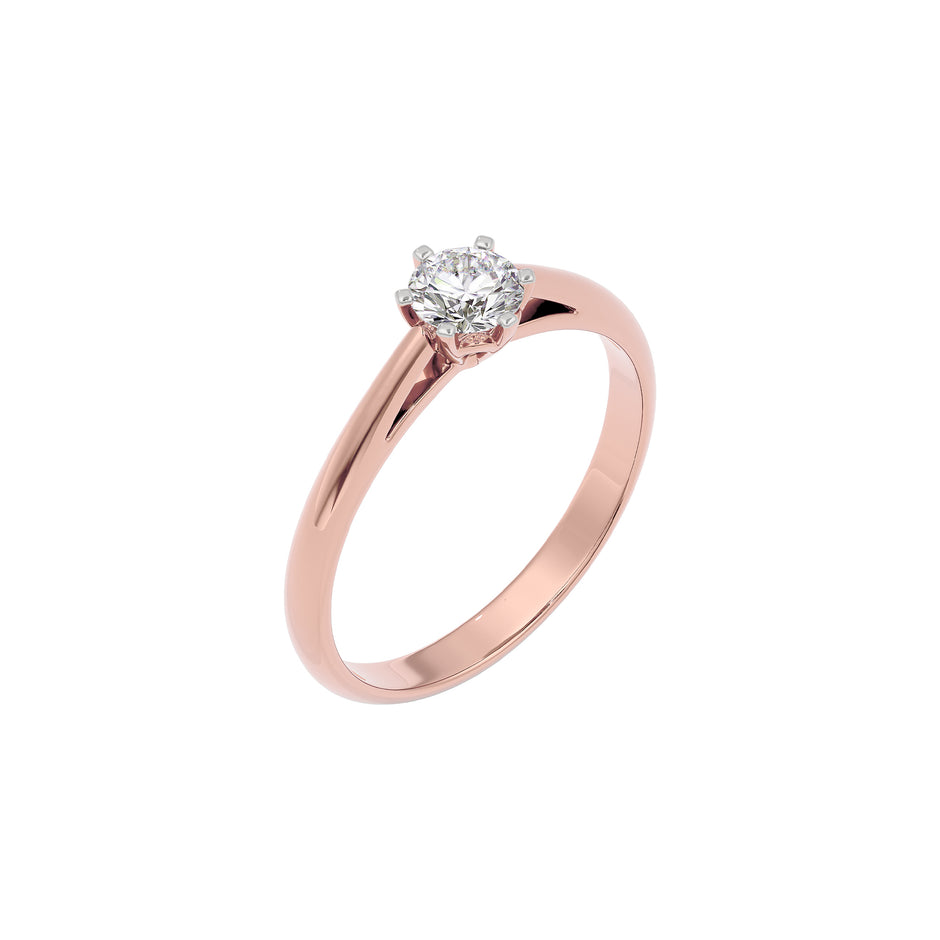 Celestial Jewel Diamond Ring 18 KT / Rose Gold / 22