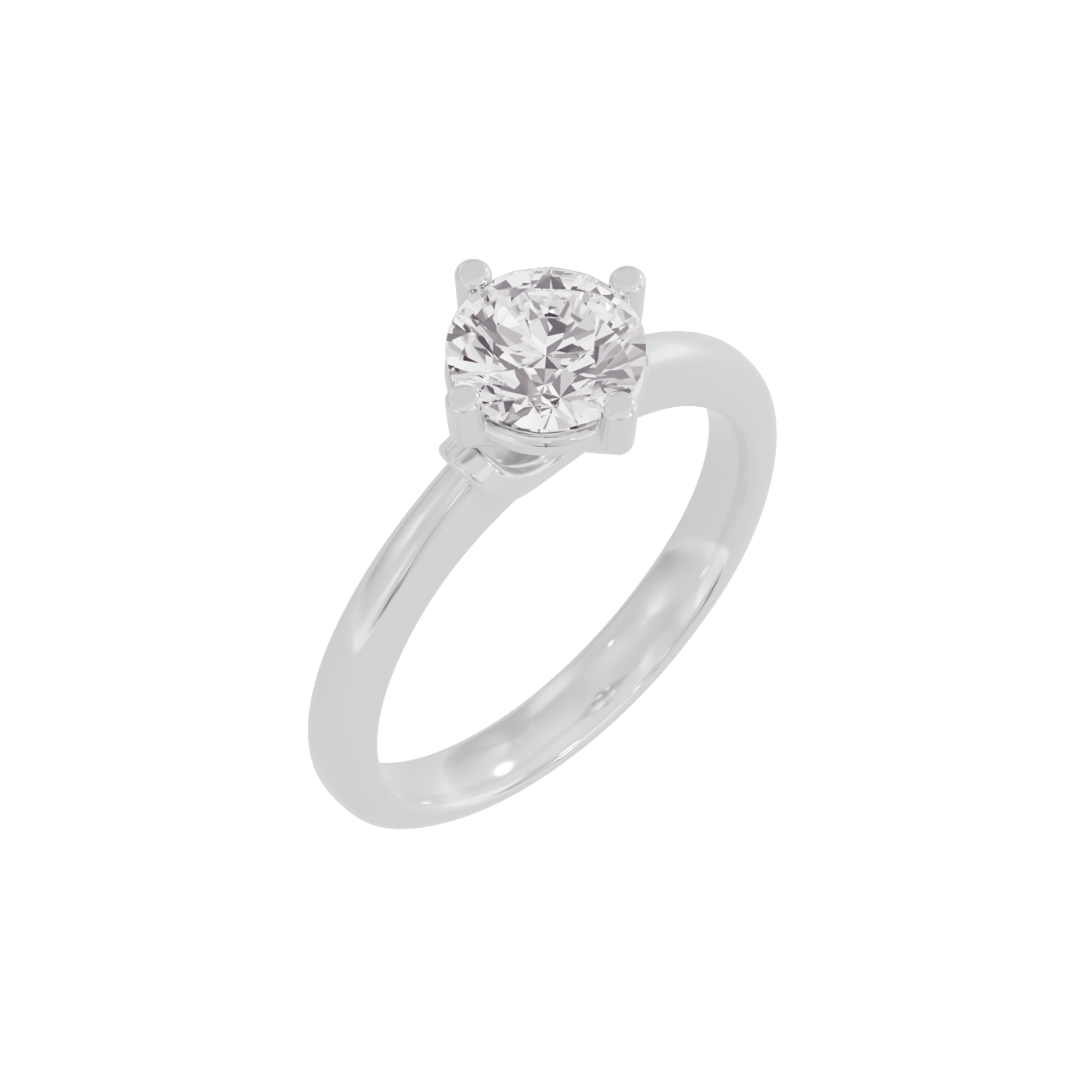 Vibrant Shimmer Diamond Ring