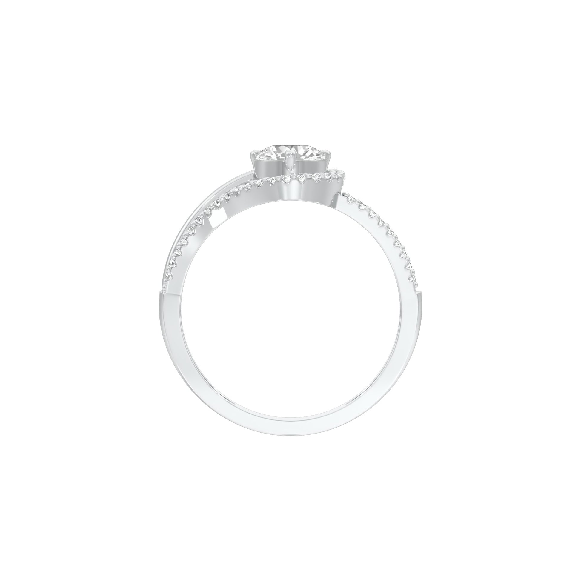 WLR000120 18 KT / White Gold / 22