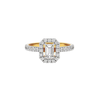 Dazzling Blush Diamond Ring 18 KT / Yellow Gold / 22