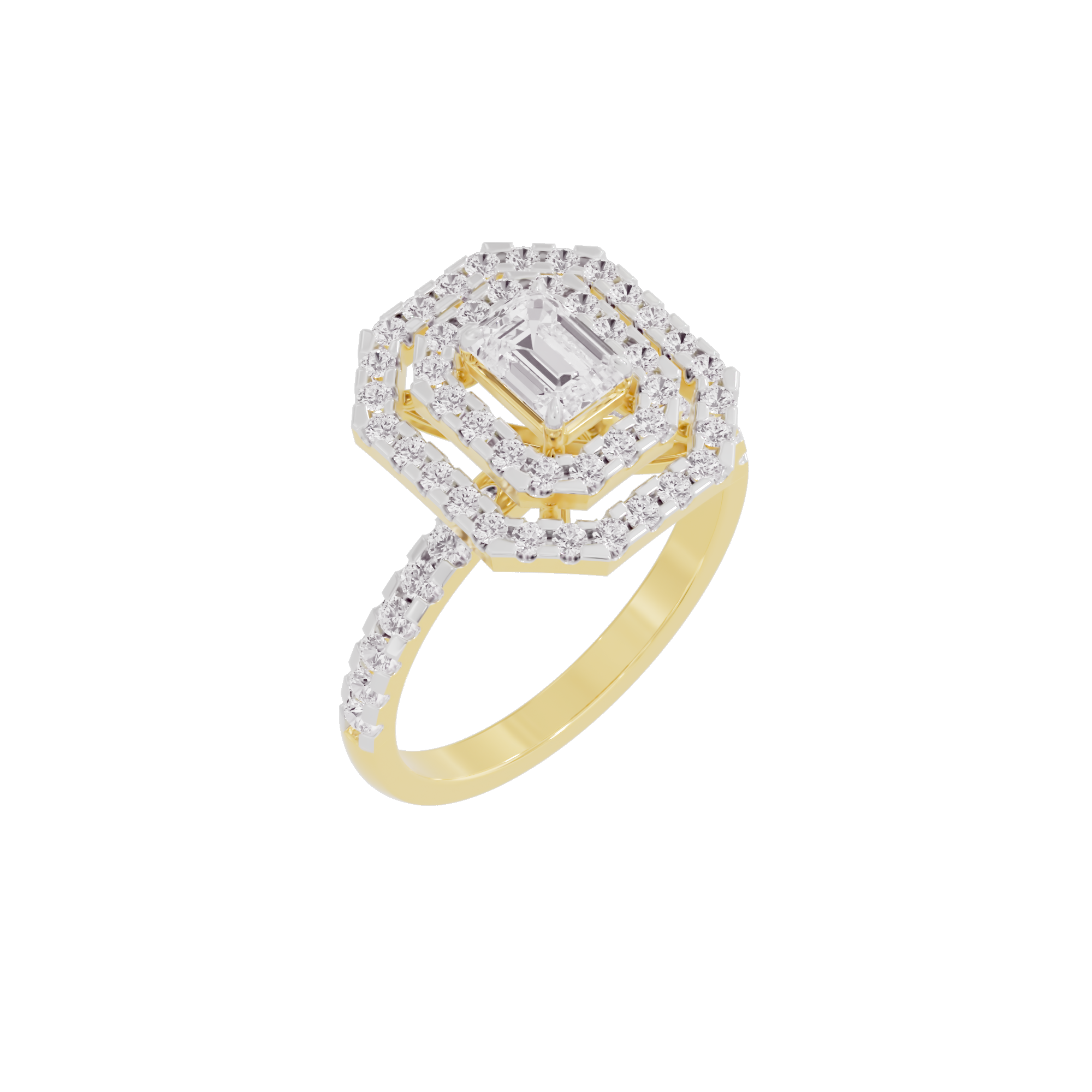 Dazzling Blush Diamond Ring