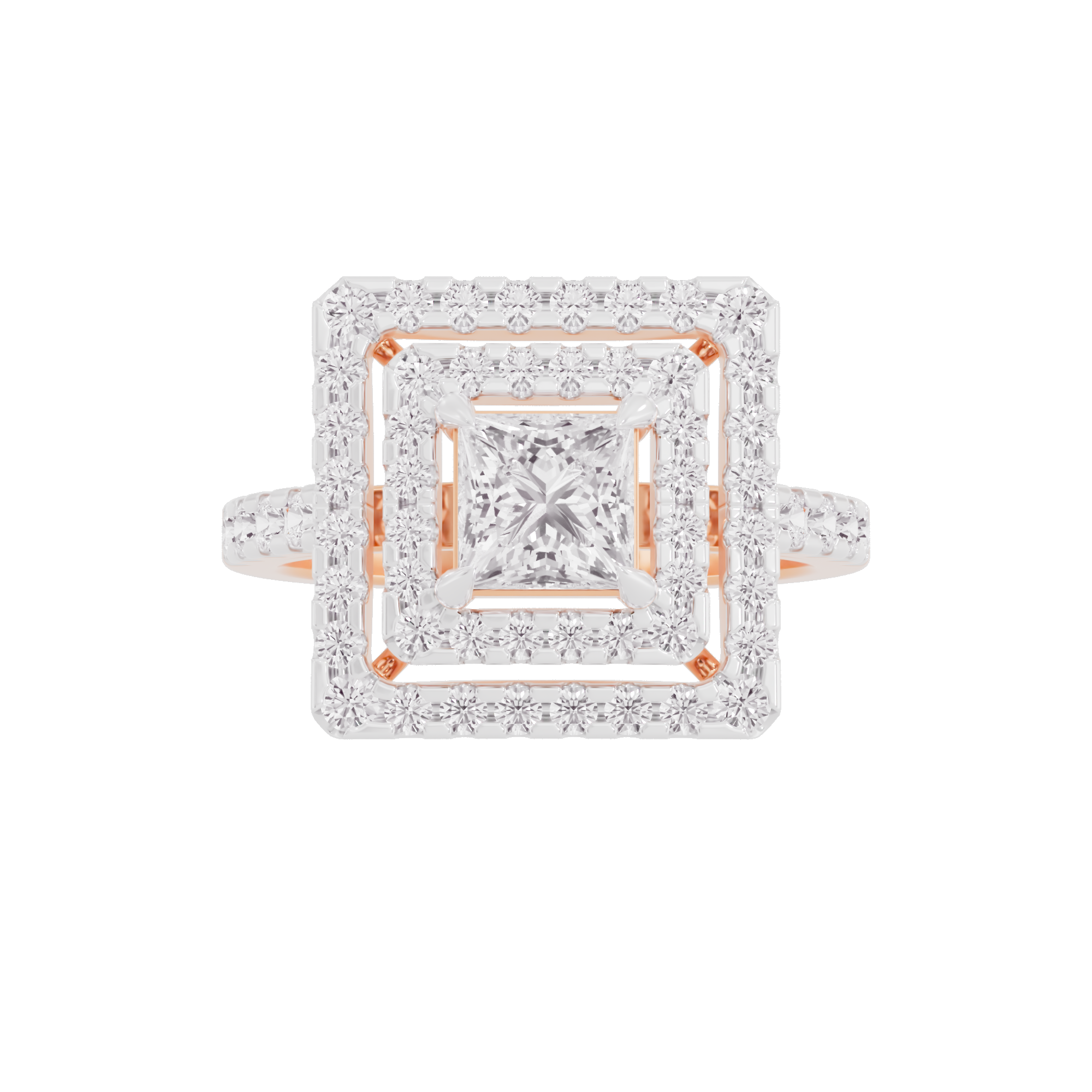 Blushing Bloom Diamond Ring