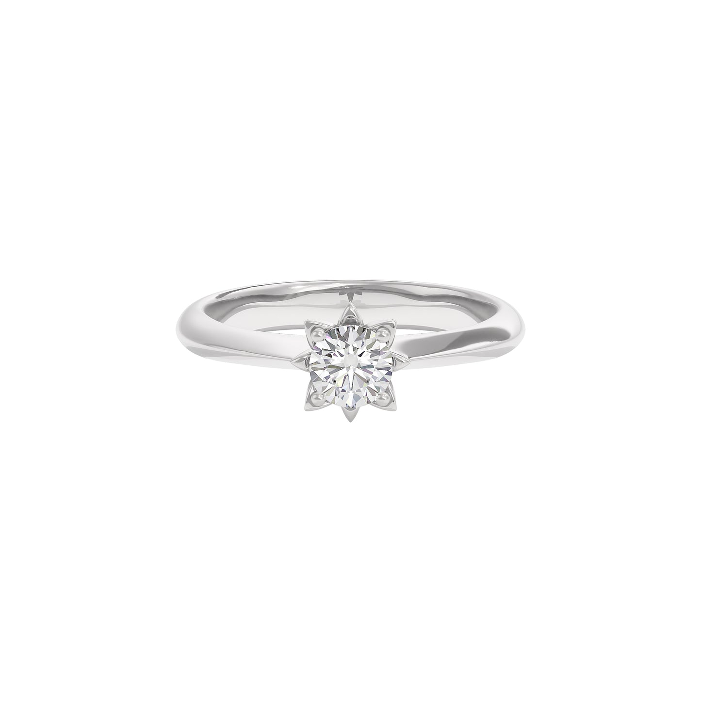 Luminary Glow Diamond Ring 18 KT / White Gold / 22