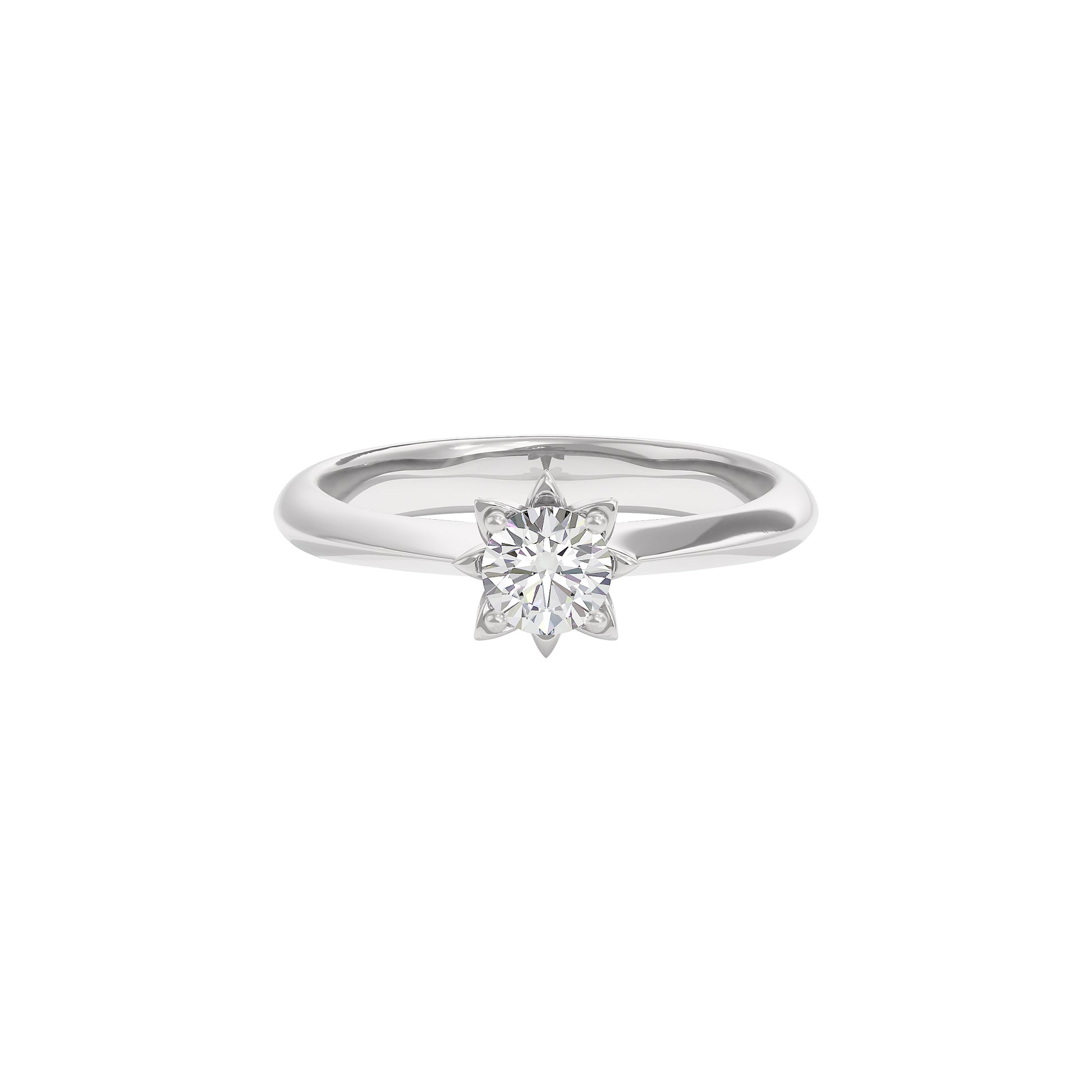 Luminary Glow Diamond Ring 18 KT / White Gold / 22