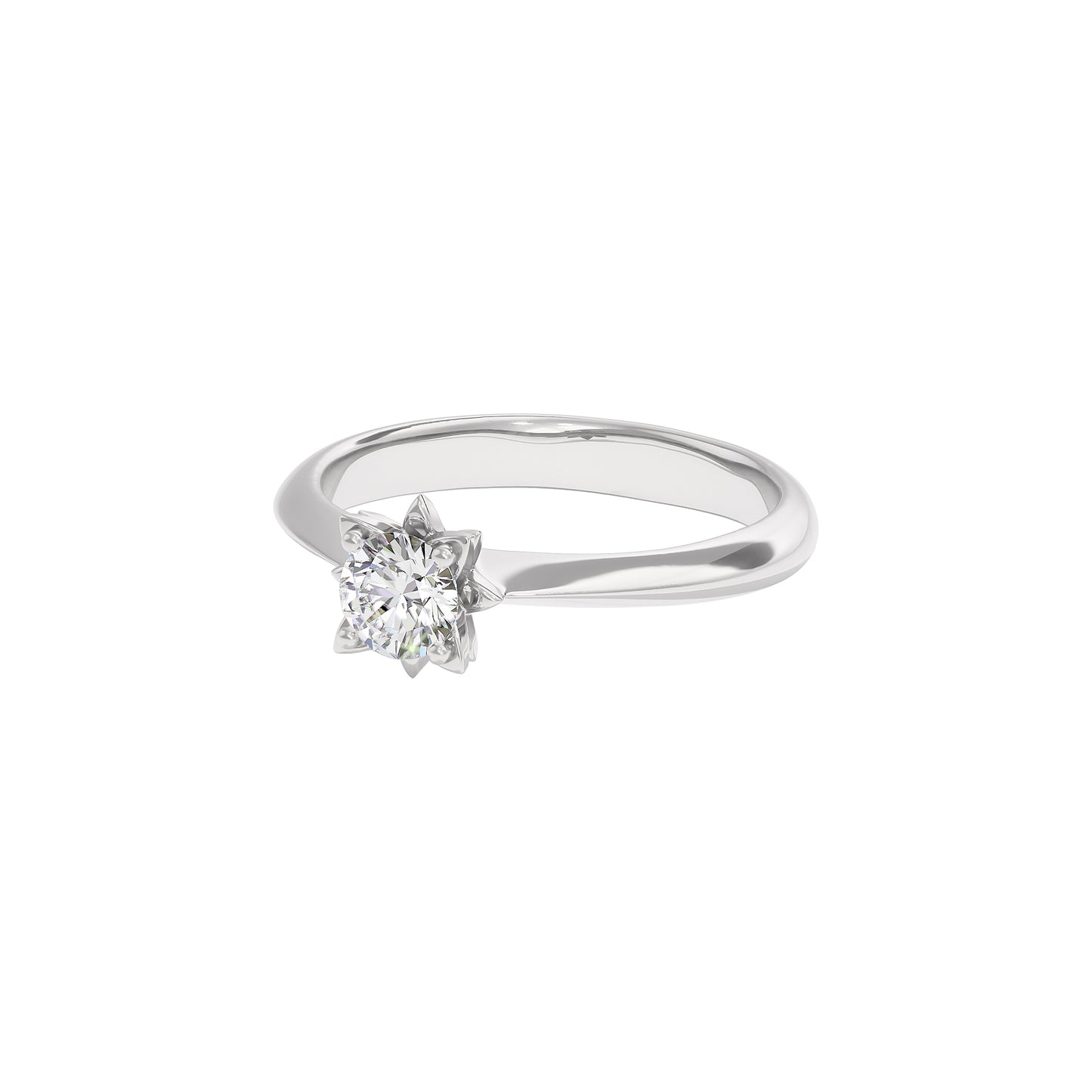 Luminary Glow Diamond Ring 18 KT / White Gold / 22