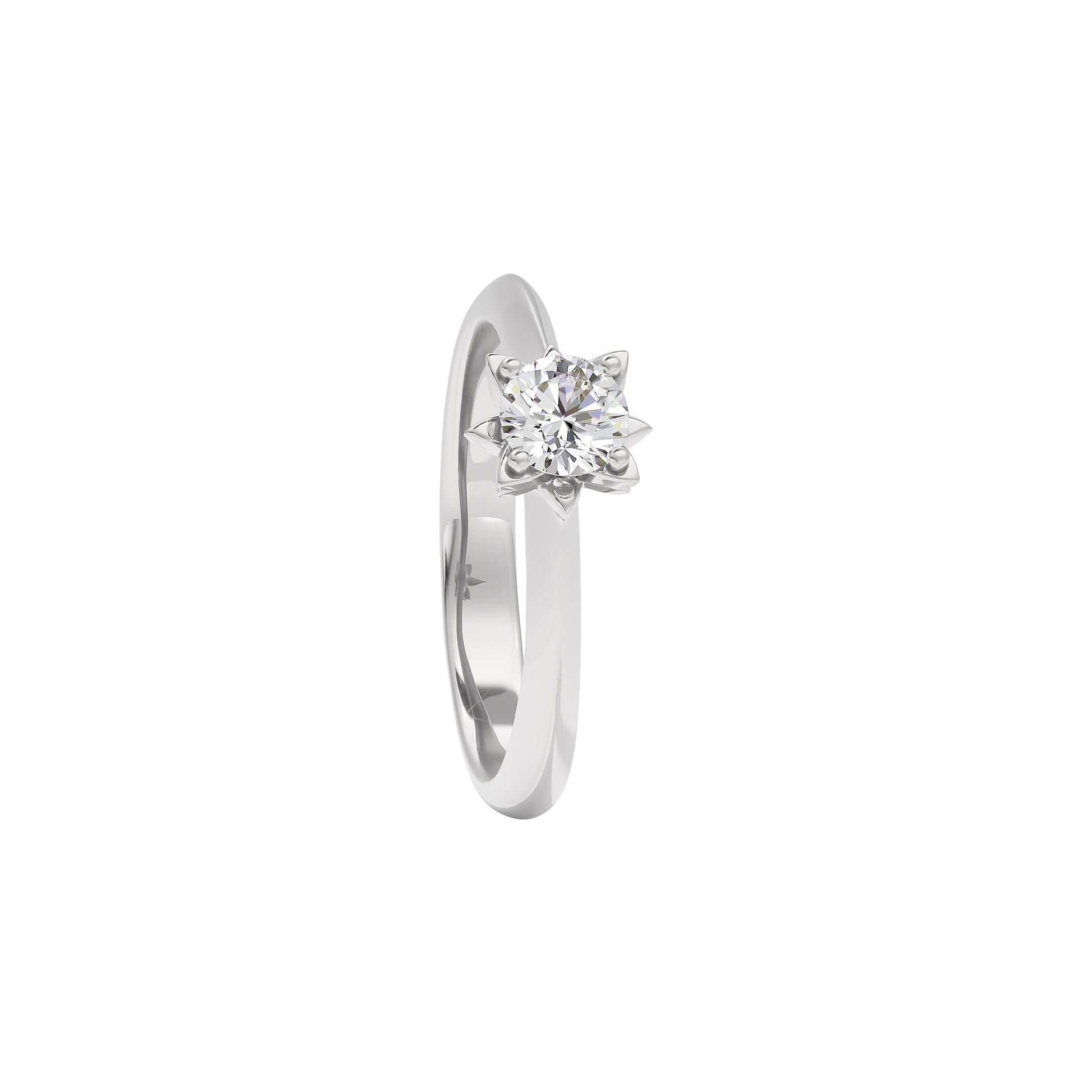 Luminary Glow Diamond Ring 18 KT / White Gold / 22