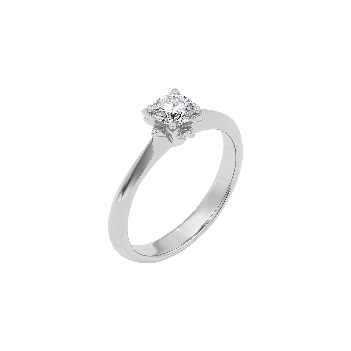 Luminary Glow Diamond Ring 18 KT / White Gold / 22