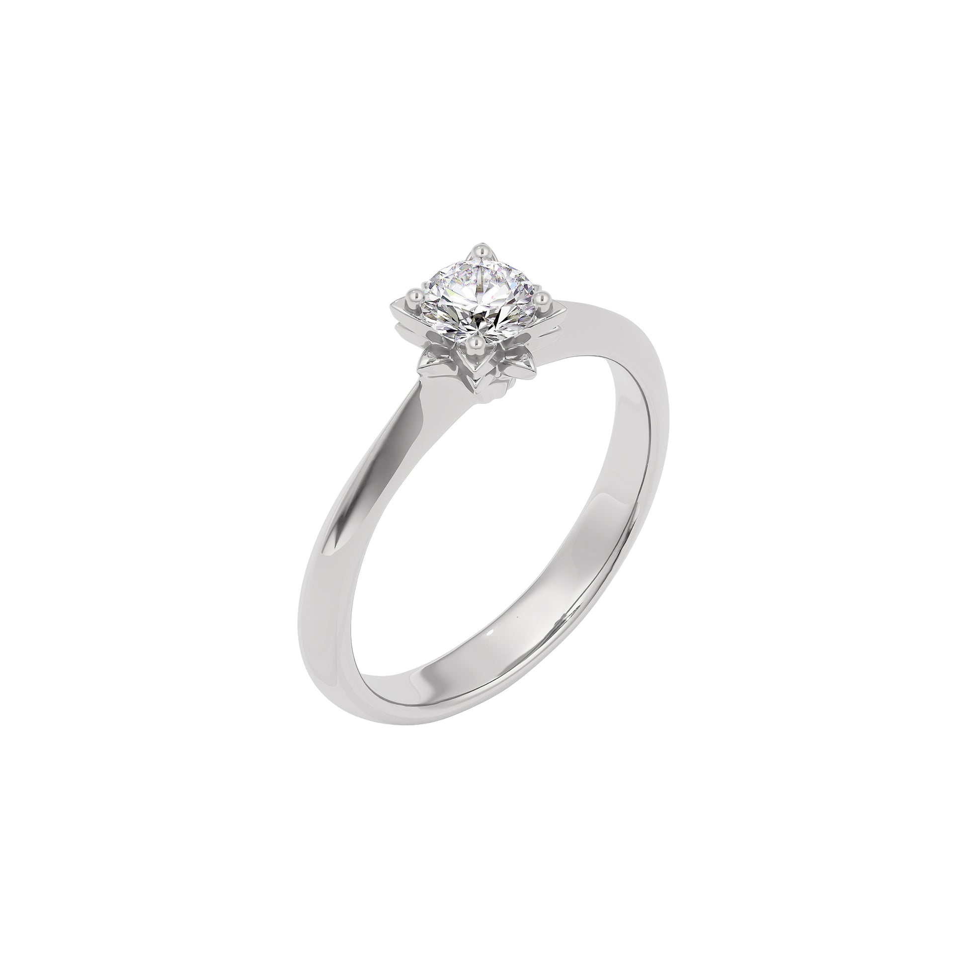 Luminary Glow Diamond Ring 18 KT / White Gold / 22
