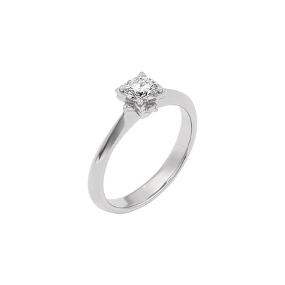 Luminary Glow Diamond Ring 18 KT / White Gold / 22