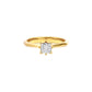 Luminary Glow Diamond Ring 18 KT / Yellow Gold / 22
