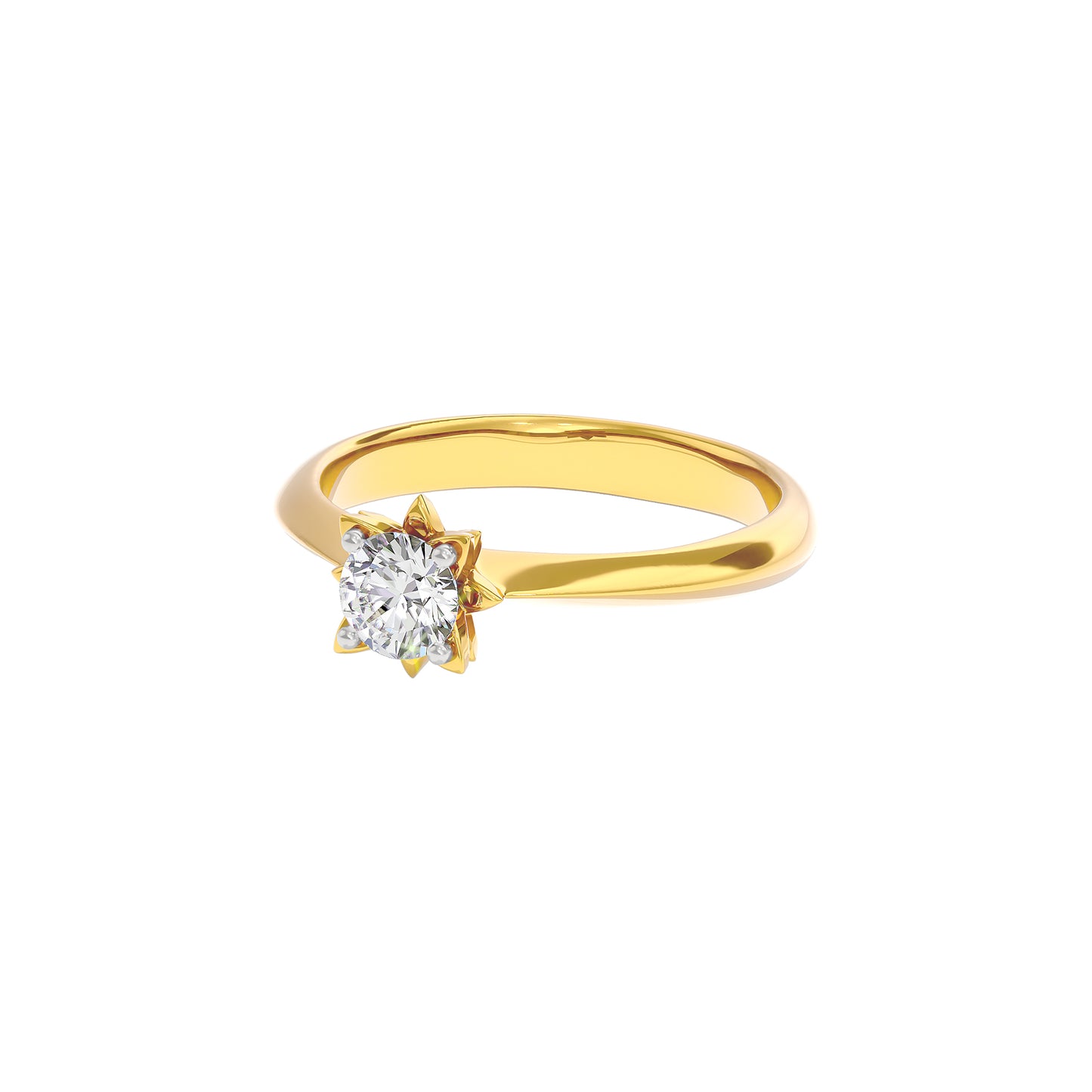 Luminary Glow Diamond Ring 18 KT / Yellow Gold / 22