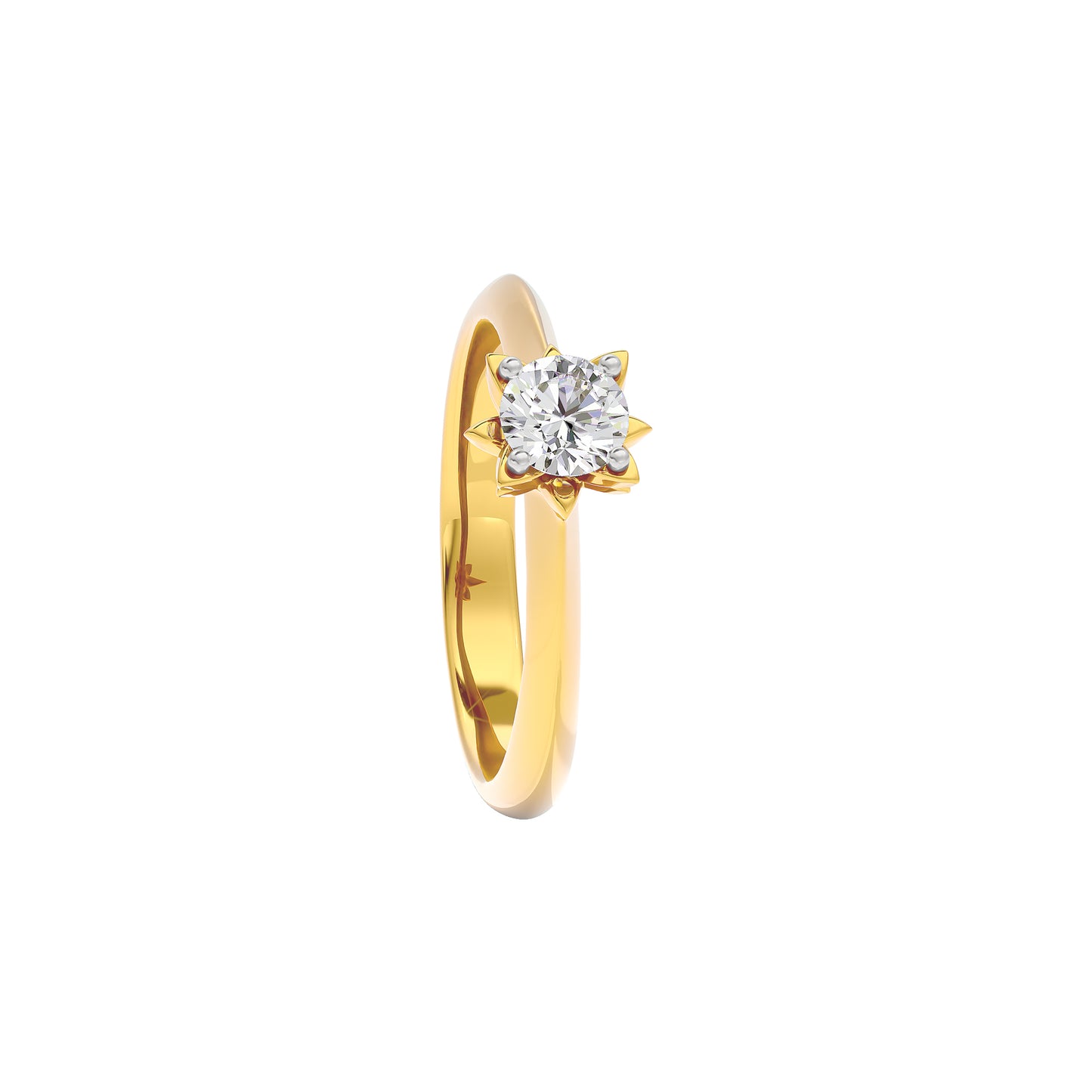 Luminary Glow Diamond Ring 18 KT / Yellow Gold / 22