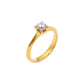 Luminary Glow Diamond Ring 18 KT / Yellow Gold / 22