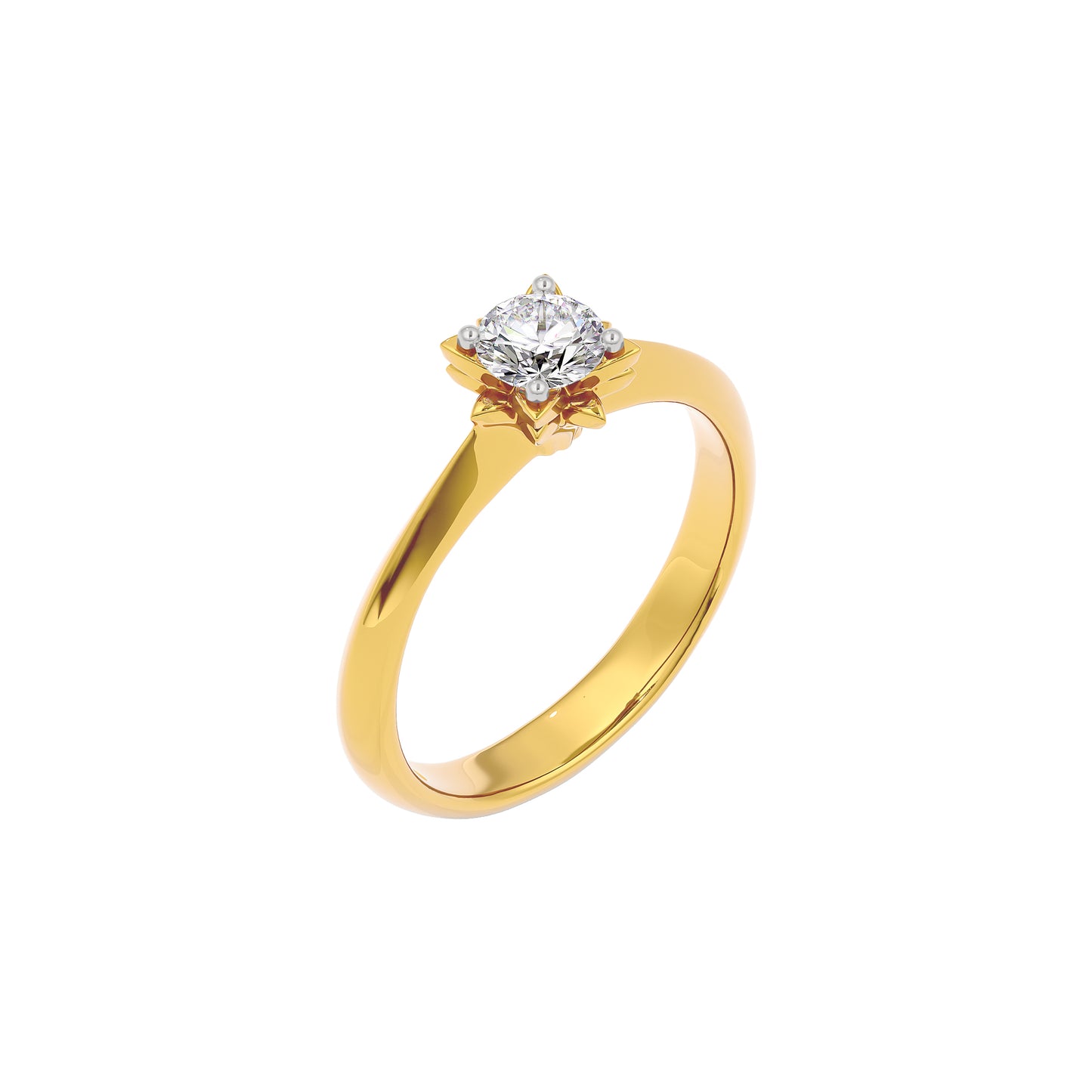 Luminary Glow Diamond Ring 18 KT / Yellow Gold / 22