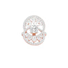 Celestial Serenity Diamond Ring 18 KT / Rose Gold / 22