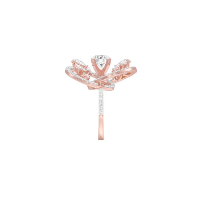 Celestial Serenity Diamond Ring 18 KT / Rose Gold / 22