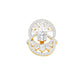 Celestial Serenity Diamond Ring 18 KT / Yellow Gold / 22