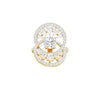 Celestial Serenity Diamond Ring 18 KT / Yellow Gold / 22