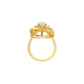 Celestial Serenity Diamond Ring 18 KT / Yellow Gold / 22