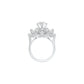 Captivating Beauty Diamond Ring 18 KT / White Gold / 22