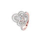 Serene Cluster Diamond Ring 18 KT / Rose Gold / 22