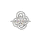 Serene Cluster Diamond Ring 18 KT / Yellow Gold / 22