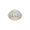 Fairy Pixie Diamond Ring 18 KT / Yellow Gold / 22