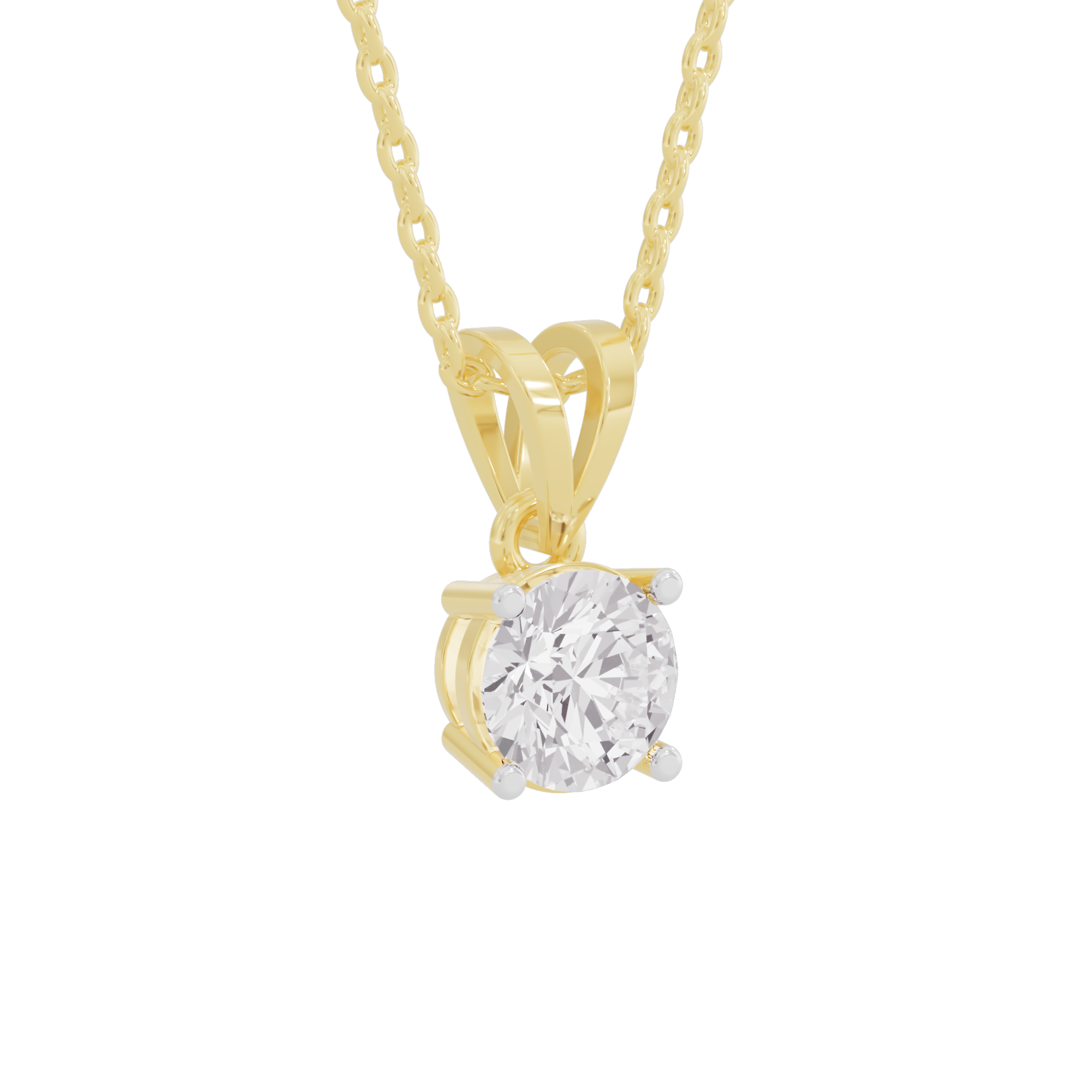 Luxe Sovereign Diamond Pendant