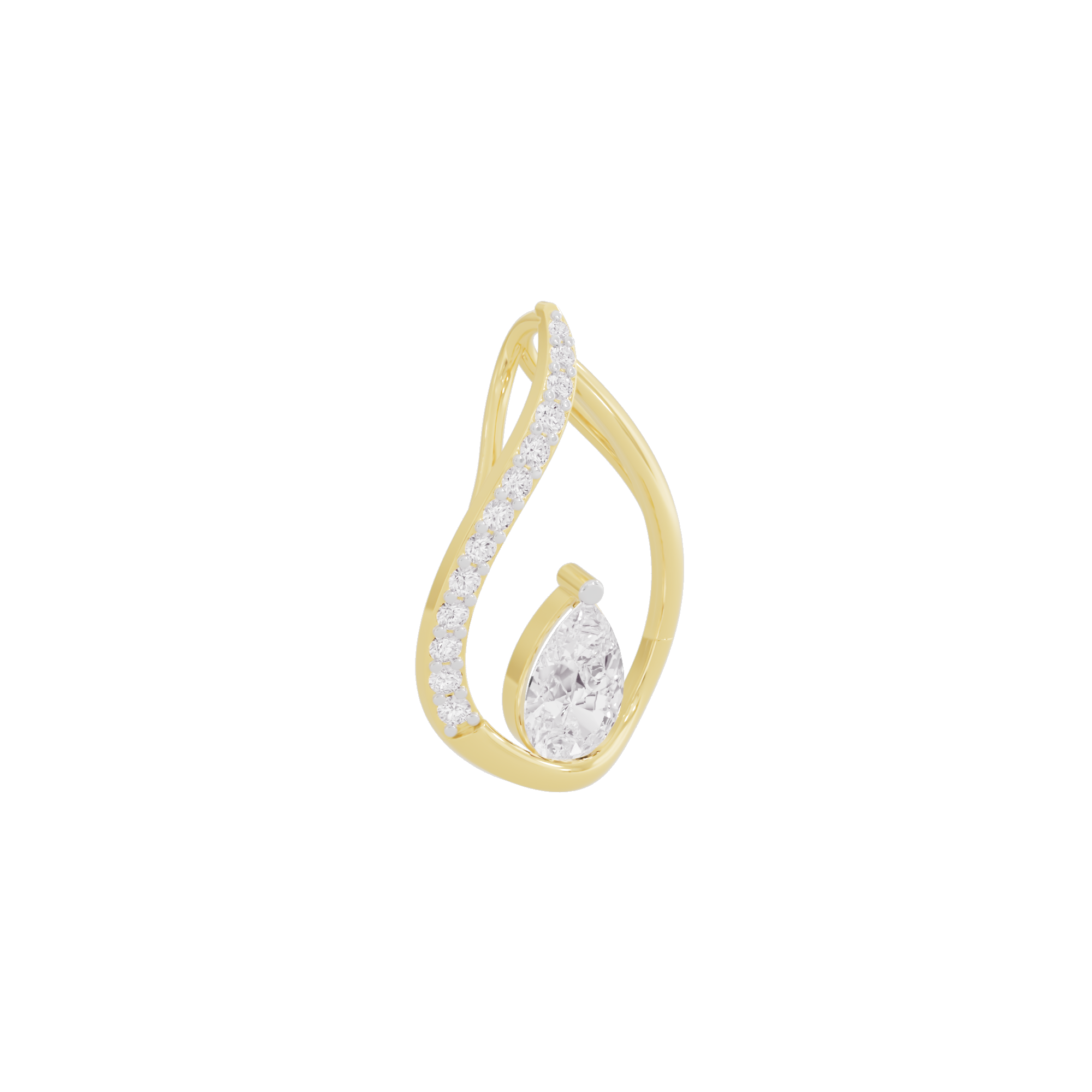 Stellar Spendor Diamond Pendant