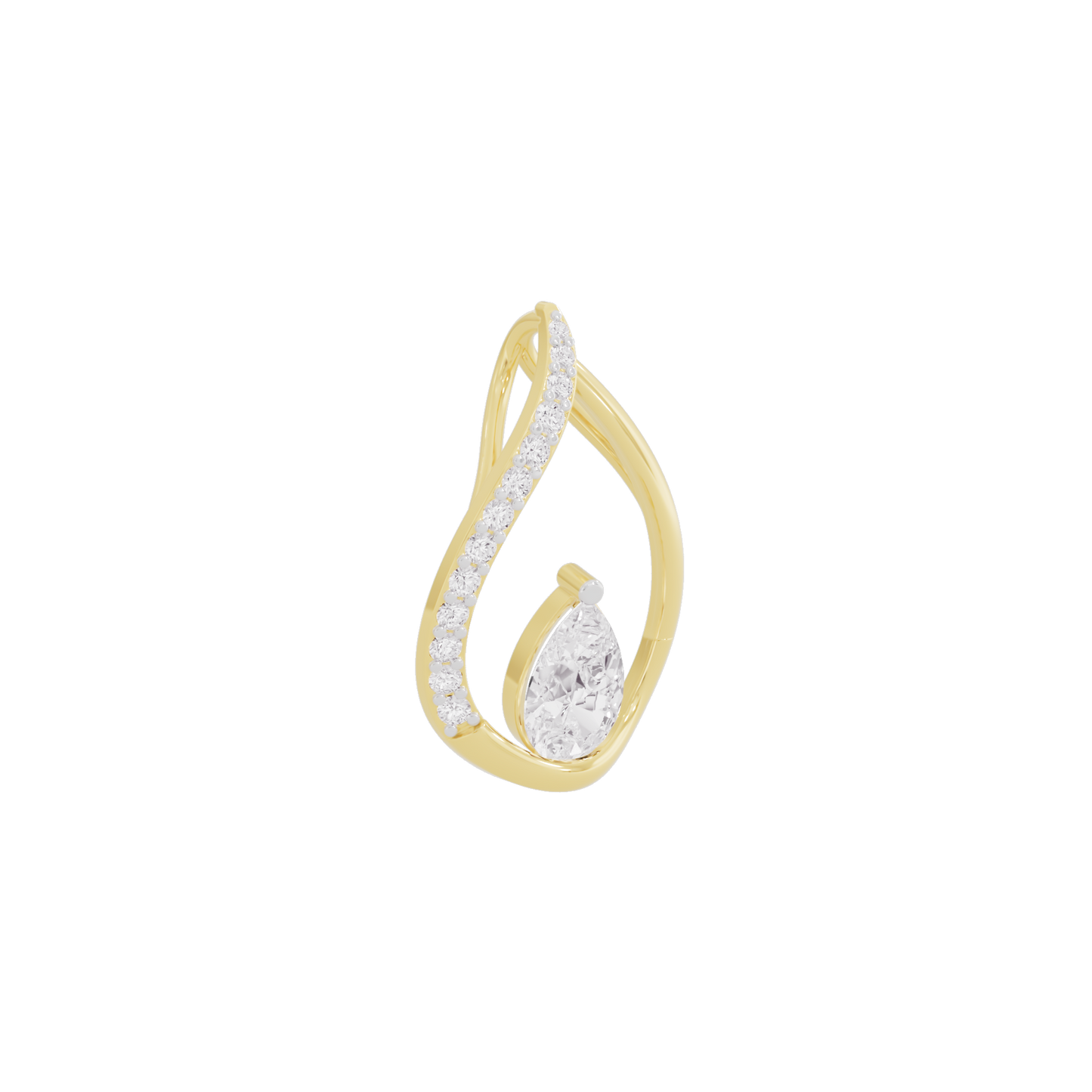 Stellar Spendor Diamond Pendant