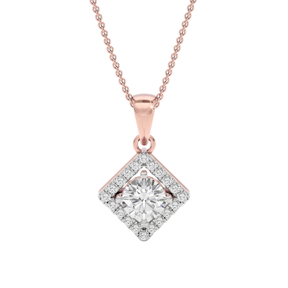 Opulent Whisper Diamond Pendant