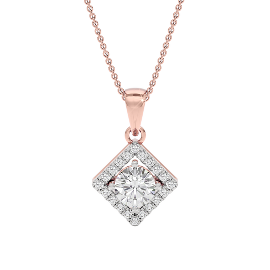 Opulent Whisper Diamond Pendant