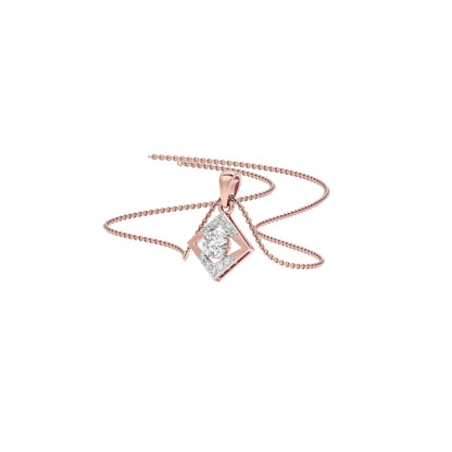 Sapphire Veil Diamond Pendant 18 KT / Rose Gold